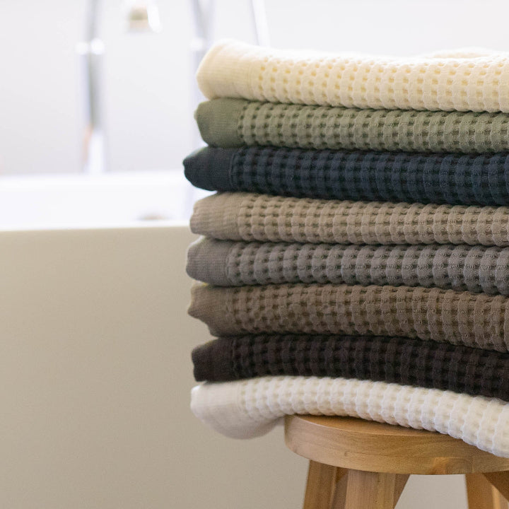 Modern Style | Embrace the waffle, you'll never go back to ordinary towels.