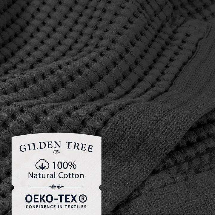 Modern Style | 100% Natural Cotton OEKO-TEX Waffle Towels