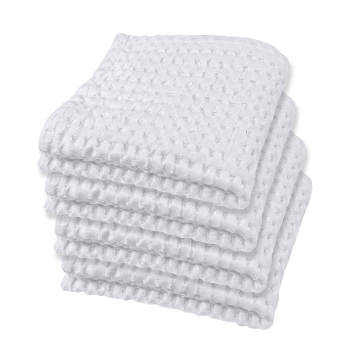 Gilden Tree | Waffle Bath Towels | White Wash Cloth