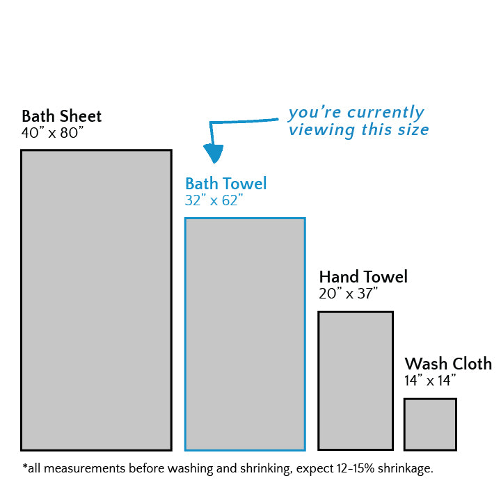 Slate Bath Towel Set of 2, Modern Style