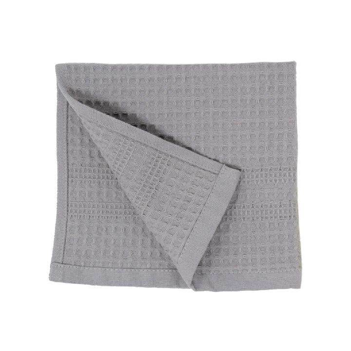 Classic Style Waffle Weave | Pewter Wash Cloth