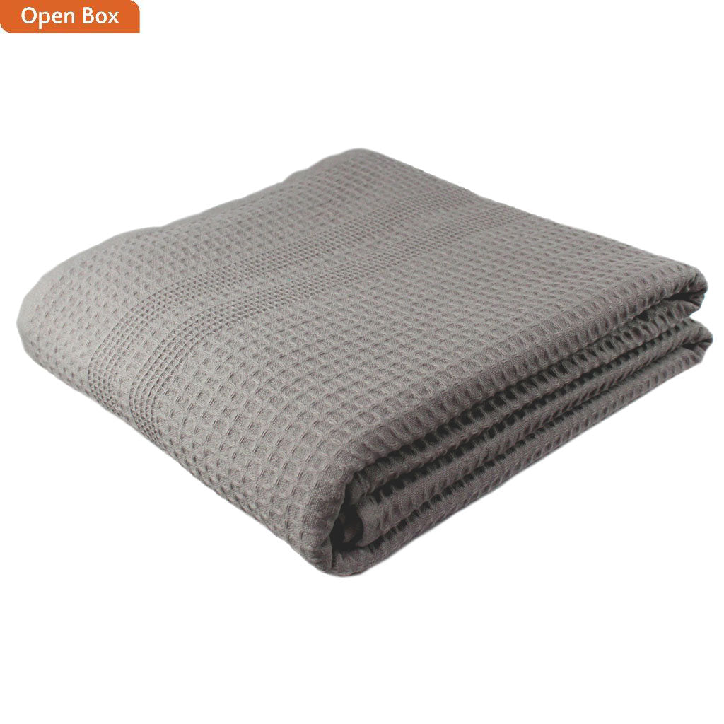 Gilden Tree | Oversized Bath Towels | White Waffle Bath Sheet
