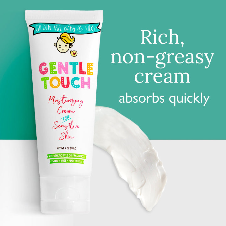 Rich, non greasy cream absorbs quickly
