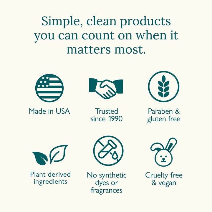 Simple, clean products you can count on when it matters most.