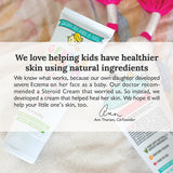We love helping kids have healthier skin using natural ingredients.
