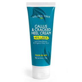 Callus & Cracked Heel Cream with 40% Urea, Shea Butter & Organic Aloe Vera