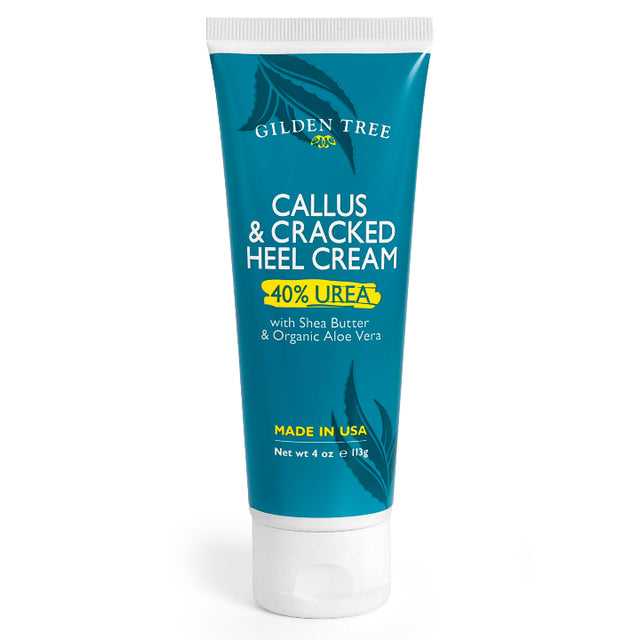 Callus & Cracked Heel Cream with 40% Urea, Shea Butter & Organic Aloe Vera