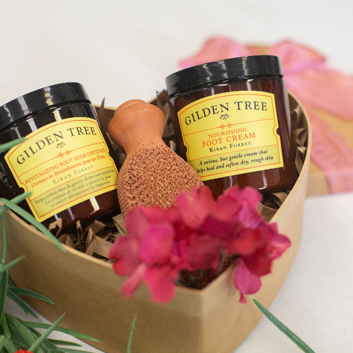 Natural and organic foot care products make great Valentine's Day gifts for men and women.