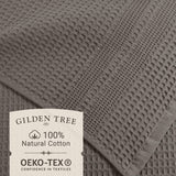 Gilden Tree | Oversized Bath Towels | Stone Waffle Hand Towel