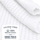 White Waffle Bath Mat - Modern Style