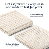 Modern Style | Gets softer with every wash and made to last for years.