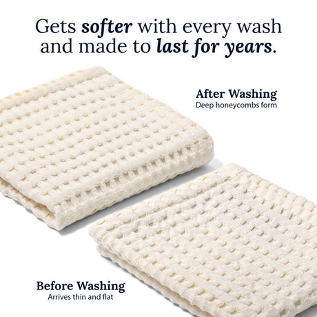 Modern Style | Gets softer with every wash and made to last for years.