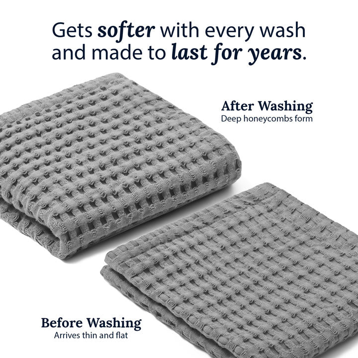 Modern Style | Gets softer with every wash and made to last for years.