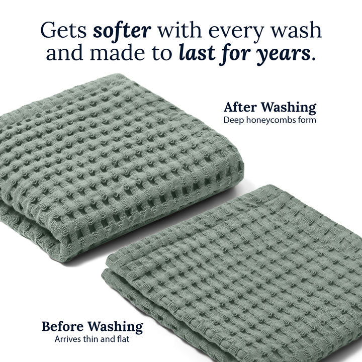 Modern Style | Gets softer with every wash and made to last for years.