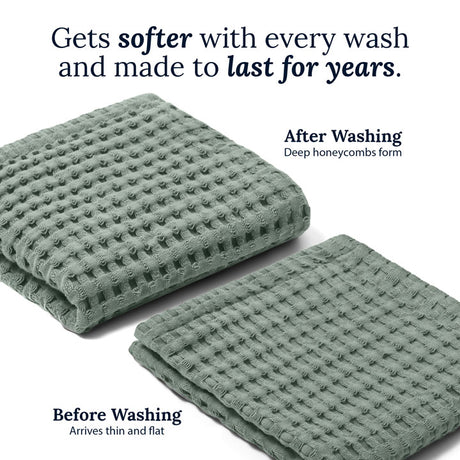 Modern Style | Gets softer with every wash and made to last for years.