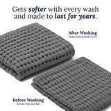 Modern Style | Gets softer with every wash and made to last for years.