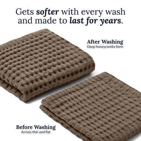 Modern Style | Gets softer with every wash and made to last for years.