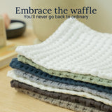 Modern Style | Embrace the waffle, you'll never go back to ordinary towels.