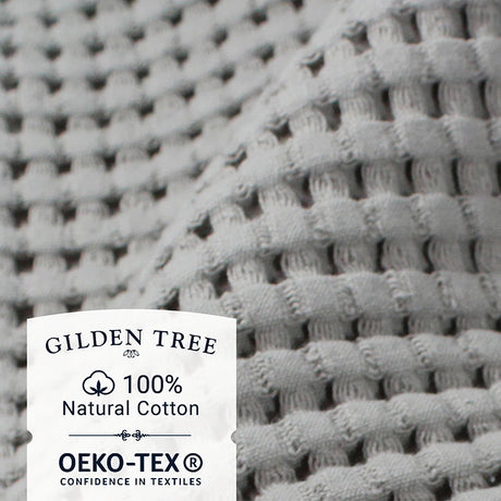 Pewter Wash Cloth Set of 4, Modern Style