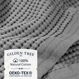 Modern Style | 100% Natural Cotton OEKO-TEX Waffle Towels