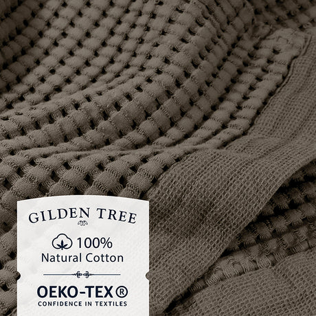 Modern Style | 100% Natural Cotton OEKO-TEX Waffle Towels