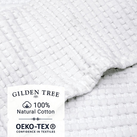 Modern Style | 100% Natural Cotton OEKO-TEX Washcloth set of 4