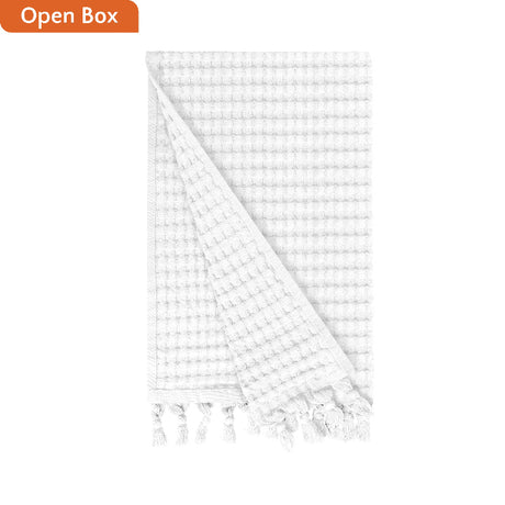 Open Box - Tassel Hand Towel, Modern Style