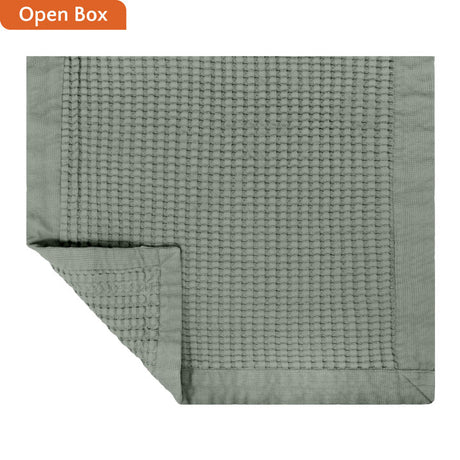 Open Box - Waffle Bath Mat, Modern Style