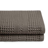 Gilden Tree | Waffle Bath Towels | Stone Bath Towel