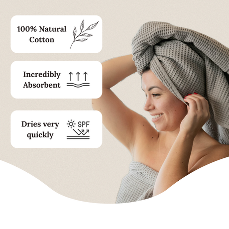 White Towel Set, Classic Style