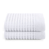 Gilden Tree | Waffle Bath Towels | White Hand Towel
