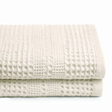 Cream Bath Towel Set of 2, Classic Style