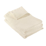 Cream Hand Towel Set of 2, Classic Style