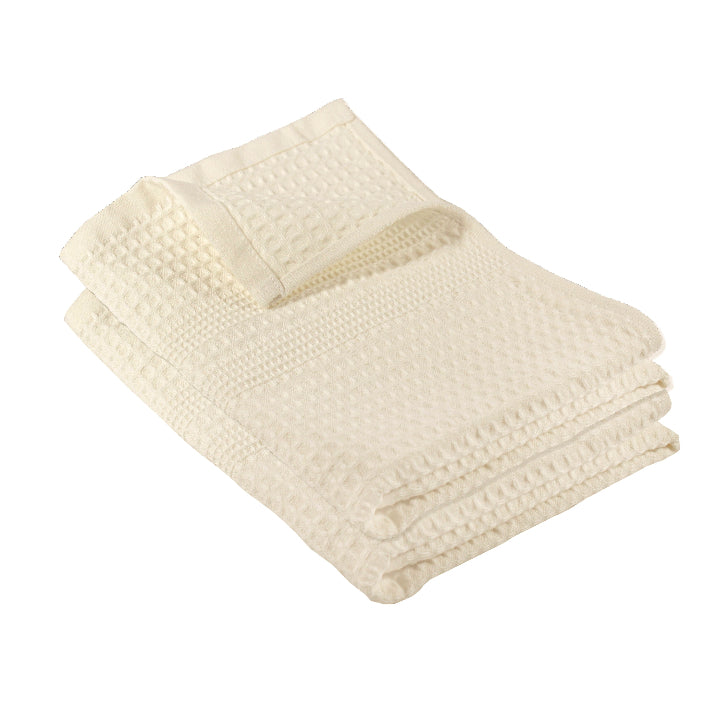 Classic Waffle Weave | Cream Hand Towel