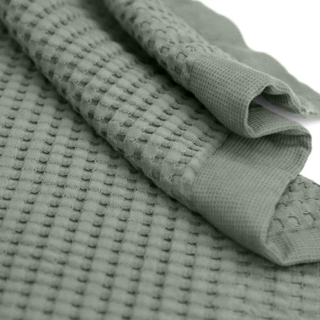 Gilden Tree | Quick Dry Waffle Bath Mat | Sage Gray