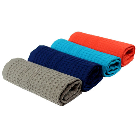 Gilden Tree | Waffle Bath Towels | Stone  Wash Cloth