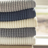 Gilden Tree | Oversized Waffle Bath Towels | Cream Bath Sheet
