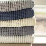 Gilden Tree | Waffle Bath Towels | White Hand Towel