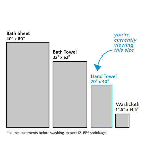 Gilden Tree | Waffle Bath Towels | White Hand Towel