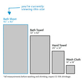 Gilden Tree | Oversized Bath Towels | White Waffle Bath Sheet