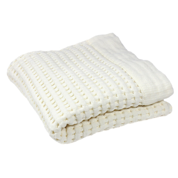 Gilden Tree | Waffle Bath Towels | Cream Hand Towel
