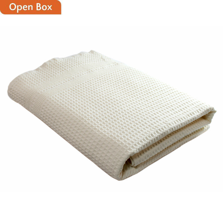 Gilden Tree | Open Box Clearance | White Waffle Weave Bath Towel Cream