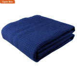 Gilden Tree | Oversized Bath Towels | White Waffle Bath Sheet