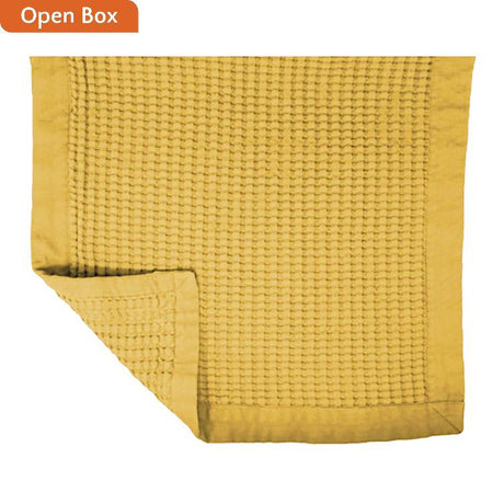 waffle bathmat is soft, cushy and super absorbent.