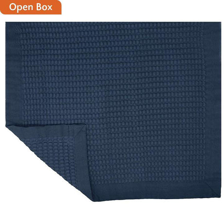 waffle bathmat is soft, cushy and super absorbent.