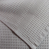 Gilden Tree | Waffle Bath Towels | Waffle Pewter Bath Towels Set