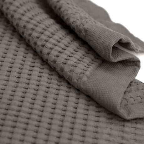 Our quick-dry premier high-design waffle bathmat is super absorbent and is machine wash and dry. 