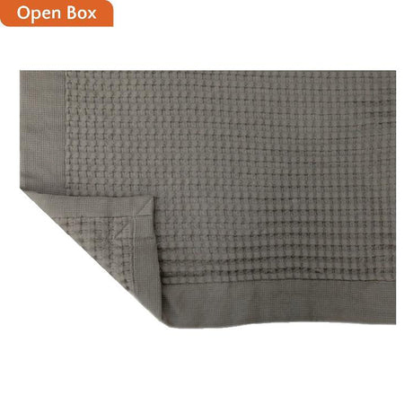 waffle bathmat is super quick-drying both after use and in the dryer.