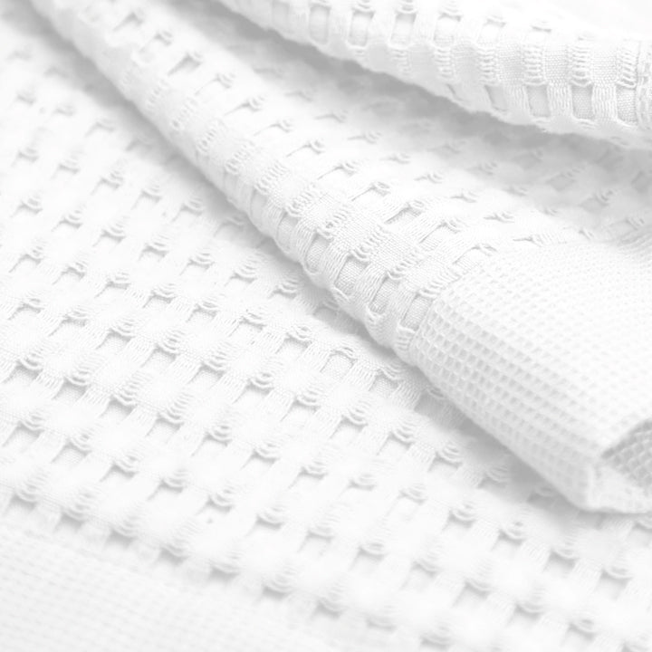 Gilden Tree Waffle Bath Towels | White Bath Mat