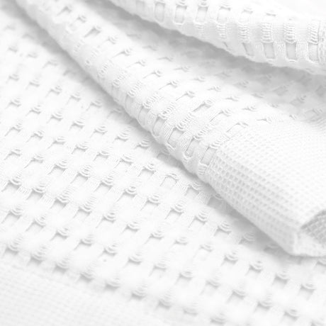Gilden Tree Waffle Bath Towels | White Bath Mat
